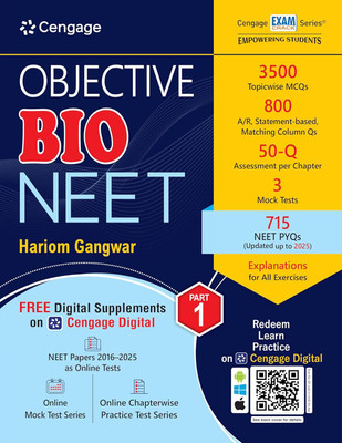 Cengage NEET Objective Bio Part 1(Paperback, Hariom Gangwar)
