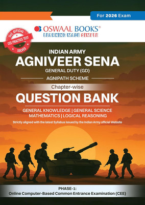 Oswaal Indian Army | Agniveer Sena General Duty (GD) | Agnipath Scheme | Chapter-wise Question Bank | General Knowledge | General Science | Mathematics | Reasoning For 2026 Exam(Paperback, Oswaal Editorial Board)