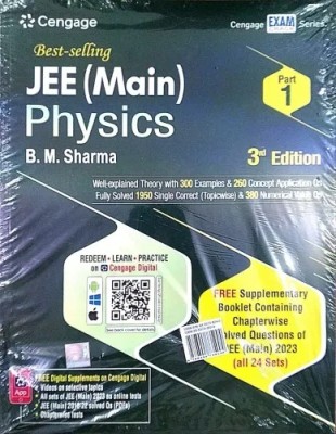 Jee Main Physics Part-1 3 Edition(Paperback, B.m.sharma)