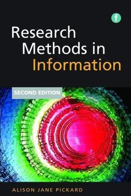 Research Methods in Information(English, Hardcover, Pickard Alison Jane)