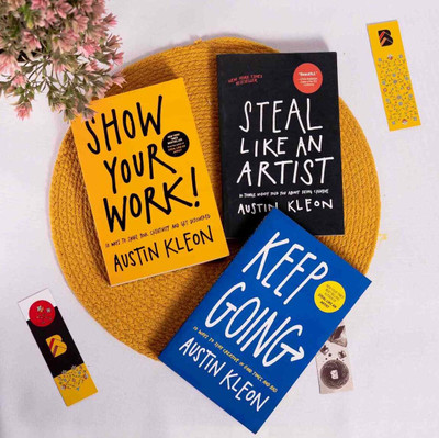 KEEP GOING,SHOW YOUR WORK,STEAL LIKE AN ARTIST(Paperback, Austin Kleon)