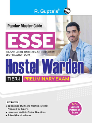 ESSE: EMRS - HOSTEL WARDEN Recruitment Exam Guide (Covering all Parts-I to VI)(English, Paperback, RPH Editorial Board)