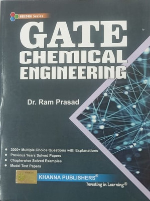 GATE CHEMICAL ENGINEERING(Paperback, DR. RAM PRASAD)