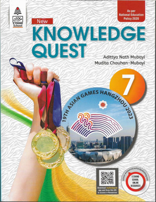 NEW KNOWLEDGE QUEST FOR CLASS-7(Paperback, Aditya Nath Mubayi, Mudita Chauhan- Mubayi)