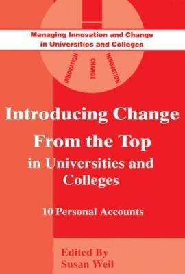 Introducing Change from the Top in Universities and Colleges(English, Paperback, unknown)