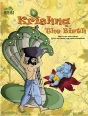 Krishna The Birth (Vol 1) (English)(Paperback, Rajiv Chilaka,Mrs Nirmal Jain, Arun Shendurnikar)