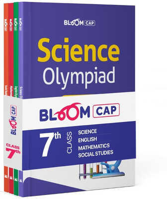 Arihant Bloom CAP Olympiad Science, Social Studies, Mathematics, English Class 7 (Set of 4 books)(Paperback, Mohit Soni, Deepti Pillai, Kamlesh Singh, Amit Tanwar)