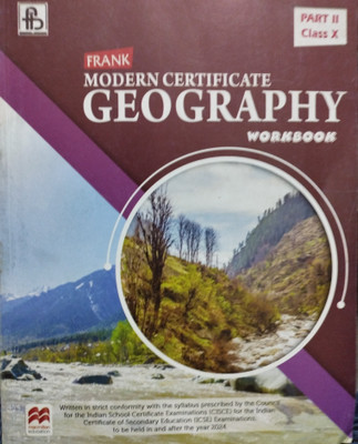 Frank modern certificate geography workbook 10class part 2(Paperback, Nelson A. Petrie)