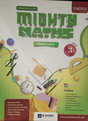 Mighty Maths Mathematics Grade 3(Paperback, Arvind Kumar Singh, Sarita Madwal Kargeti, Sagar Walia)