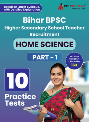 Bihar BPSC  - Home Science Book 2024 (English Edition) | 10 Practice Mock Tests with Free Access to Online Tests(Paperback, EduGorilla Prep Experts)