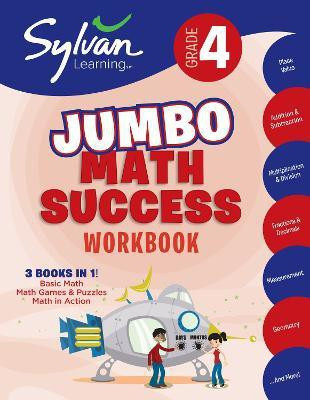 4th Grade Jumbo Math Success Workbook(English, Paperback, Sylvan Learning)