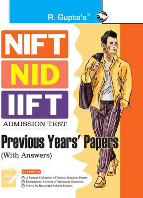 NIFT: Previous Years' Papers (Solved)  - (Old Edition)(English, Paperback, Board Rph Editorial)