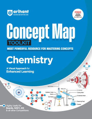 Arihant Concept Map Toolkit Chemistry | Visual Learning Guide for NEET, JEE Exams | Master Physics Concepts with Diagrams, Practice and Previous Year Questions | Physics Study Material | Competitive Exam Preparation | 2026 Edition(English, Hardcover, unknown)