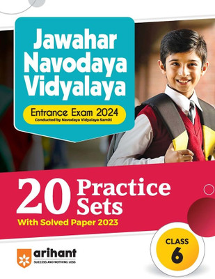 20 Practice Sets Jawahar Navodaya Vidyalaya Class 6 Exam 2024(Paperback, Arihant Experts)