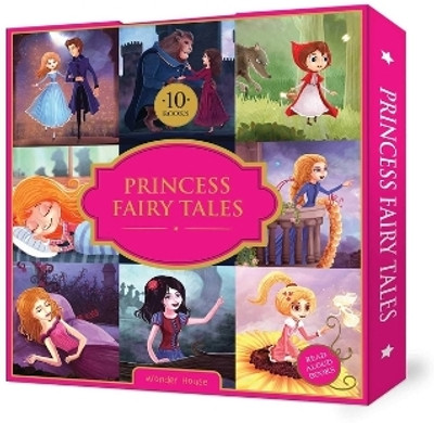 Princess Fairy Tales Boxset: A Set of 10 Classic Children Fairy Tales (Abridged and Retold)  - By Miss & Chief(English, Box Set, Wonder House Books)