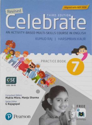 Revised Celebrate Practice Book-7 (Third Edition)(Paperback, Kumud Raj, Harsimran Kaur)
