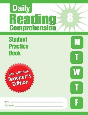 Daily Reading Comprehension, Grade 8 Student Edition Workbook(English, Paperback, Evan-Moor Educational Publishers)