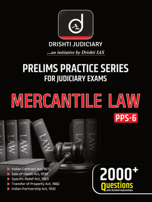 DRISHTI Judiciary PPS 6 Mercantile Law | Government Law Entrance Exam Books(Paperback, Team Drishti)