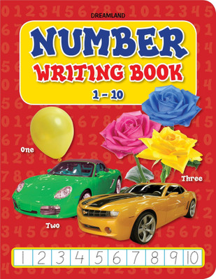 Number Writing Book 1-10  - Learn Numbers And Improve Writing Skills| Writing Book For Kid | Fun Handwriting Practice, Tracing Numbers, Counting Exercises & Educational Math Skills(English, Paperback, unknown)