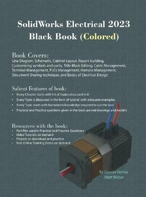 SolidWorks Electrical 2023 Black Book(English, Hardcover, Verma Gaurav)