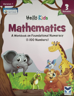 Mystone Mathematics Logical Smart Balvatika - 3 Workbook(English, Hardcover, unknown)