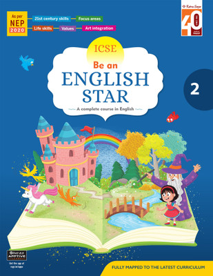 Ratna Sagar ICSE Be An English Star Workbook 2 - English Workbook For Class 2(Paperback, Our Experts)