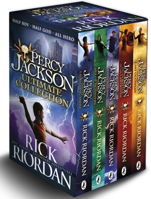 PERCY JACKSON 5 BOOKS SET(Paperback, Rick Riordan)
