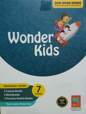 Wonder kids ukg set of 7 books(Paperback, Xyz)