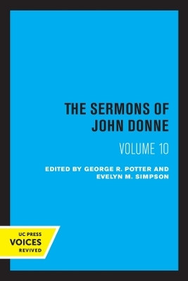 The Sermons of John Donne, Volume X(English, Paperback, Donne John)