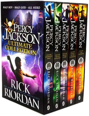 Percy Jackson Collection 5 Books Set(Paperback, Rick Riordan)