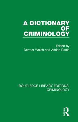 A Dictionary of Criminology(English, Paperback, unknown)