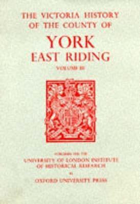 A History of the County of York East Riding(English, Hardcover, unknown)