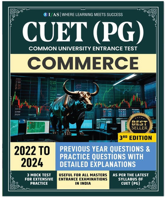 CUET PG Commerce PYQ Book  - 2026 | Previous Year Question Papers (2022-2024) with 3 Mock Tests | Topic-wise Sorted Questions with Detailed Solutions | Best Seller PYQ Book for NTA CUET PG MCom Commerce Exam in India | IFAS Publications(Paperback, IFAS Publications)
