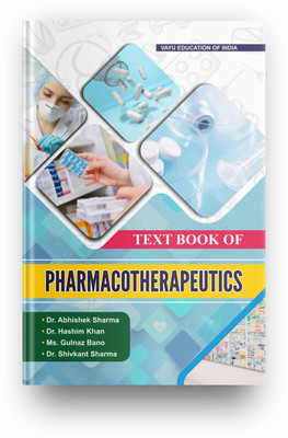 Pharmacotherapeutics: A perfect resource for students who want to study and learn about pharmacotherapeutics. This textbook covers all the topics in pharmacotherapeutics  - Pharmacotherapeutics with 1 Disc(Paperback, Dr. Abhishek Sharma, Dr. Abhishek Sharma, Ms. Gulnaz Bano, Dr. Shivkant Sharma)