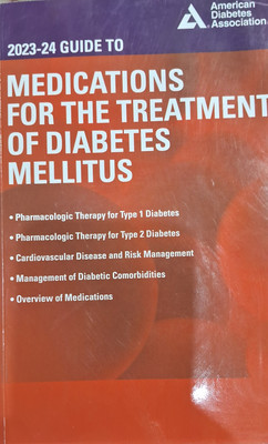 The 2023-24 Guide to Medications for the Treatment of Diabetes Mellitus  - Medications for the treatment of diabetes mellitus with 800 Disc(English, Paperback, unknown)
