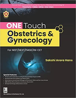 One Touch Obstetrics & Gynecology for Neet/Next/Fmge/Ini-Cet(English, Paperback, Hans Sakshi Arora)