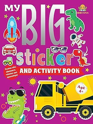 Booktopus Big Sticker and Activity Book 1 - Dinosaurs, Space and Vehicles - Learning Activity Books for Kids 4+ Years - Early Learning B(English, Paperback, unknown) Booktopus Big Sticker and Activity Book 1 - Dinosaurs, Space and Vehicles - Learning Activity Books for Kids 4+ Years - Early Learning B(English, Paperback, unknown)