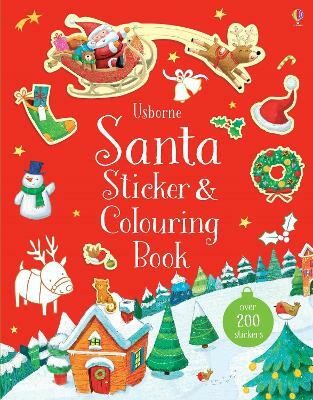 Santa Sticker and Colouring Book(English, Paperback, Taplin Sam)