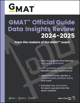 GMAT Official Guide Data Insights Review 2024-2025: Book + Online Question Bank(English, Paperback, GMAC (Graduate Management Admission Council))