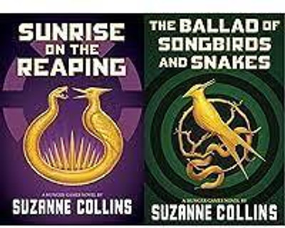 Hunger Games 2-Book Bestseller Collection Set – Sunrise on the Reaping & The Ballad of Songbirds and Snakes by Suzanne Collins(Paperback, suzanne collins)