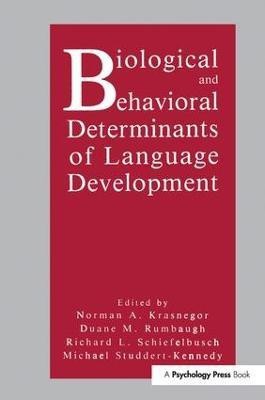 Biological and Behavioral Determinants of Language Development(English, Paperback, unknown)