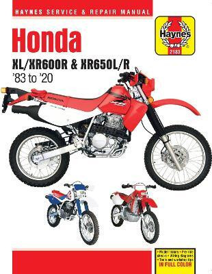 Honda XL/XR600R & XR650L/R (83-20)(English, Paperback, Haynes Publishing)