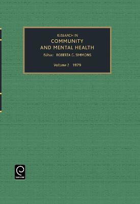 Research in Community and Mental Health(English, Hardcover, unknown)