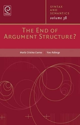 The End of Argument Structure(English, Electronic book text, unknown)