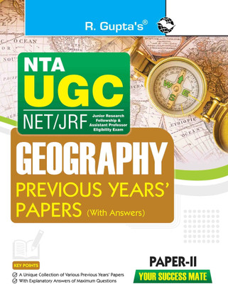 NTA-UGC-NET/JRF : GEOGRAPHY (PAPER-II) Previous Years' Papers (With Answers)(English, Paperback, RPH Editorial Board)