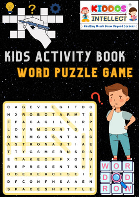 Kiddos Intellect: Junior Explorer's Search Puzzle Book – Interactive Activities for Children 3 and Up, Featuring Age-Appropriate Challenges to Enhance Observation and Problem-Solving Abilities(Paperback, Kiddos Intellect)
