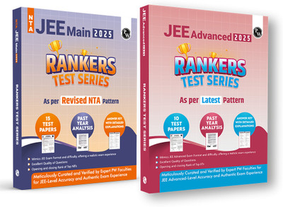 PW JEE Main & Advanced Rankers Test Series 2025 As Per Latest Exam Pattern(Paperback, PW)
