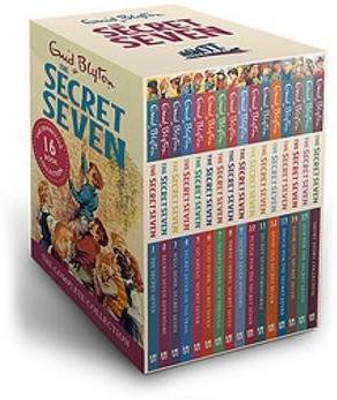 Secret Seven: The Secret Seven Complete Collection (1-16)(English, Multiple copy pack, Blyton Enid)