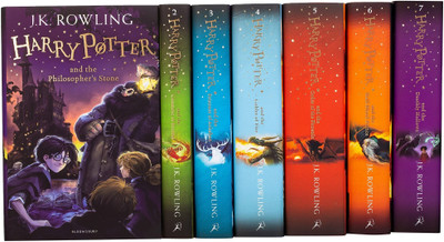 HARRY POTTER : BOX SET OF 7 BOOKS [THE COMPLETE COLLECTION}(Paperback, J.K Rowling)