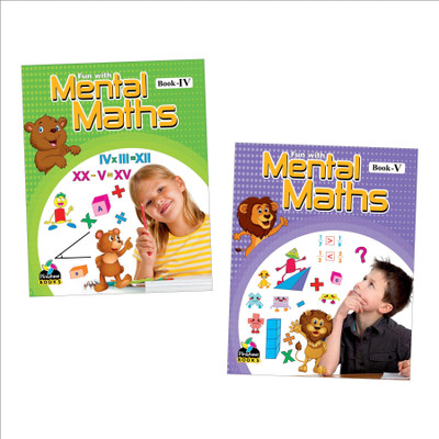 Mental Maths Books | Level 4 & 5 | Set of 2 Books(Paperback, Pinwheel Books)